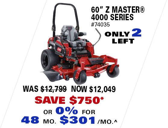 60 inch Z Master 4000 Series